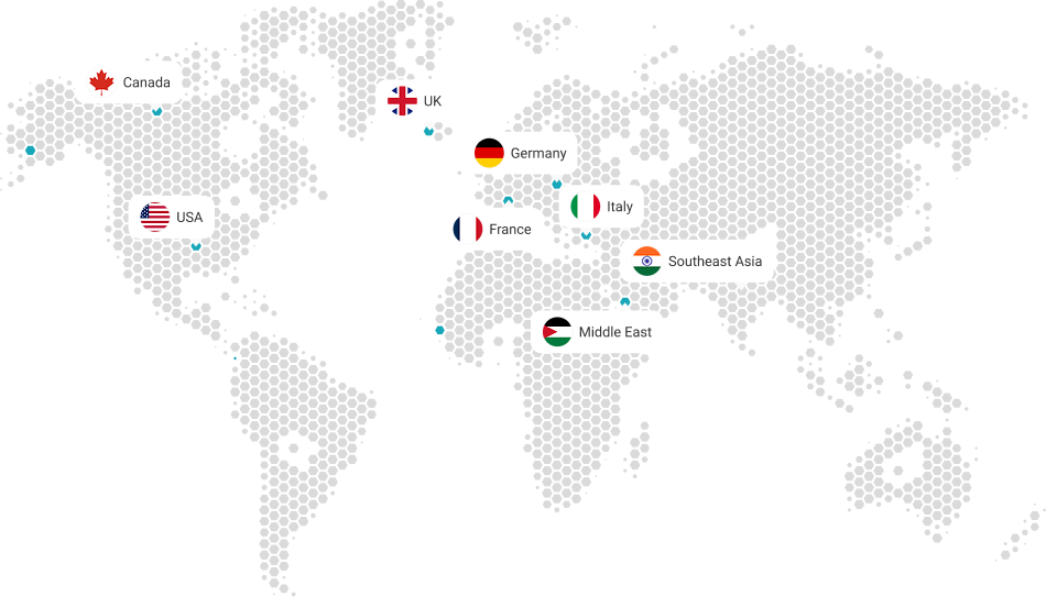 Global Supply & Export Capabilities Map